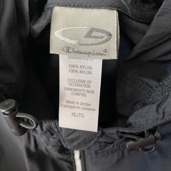 Champion C9 Women's Black Cycling Windbreaker Size XL - Picture 6 of 9